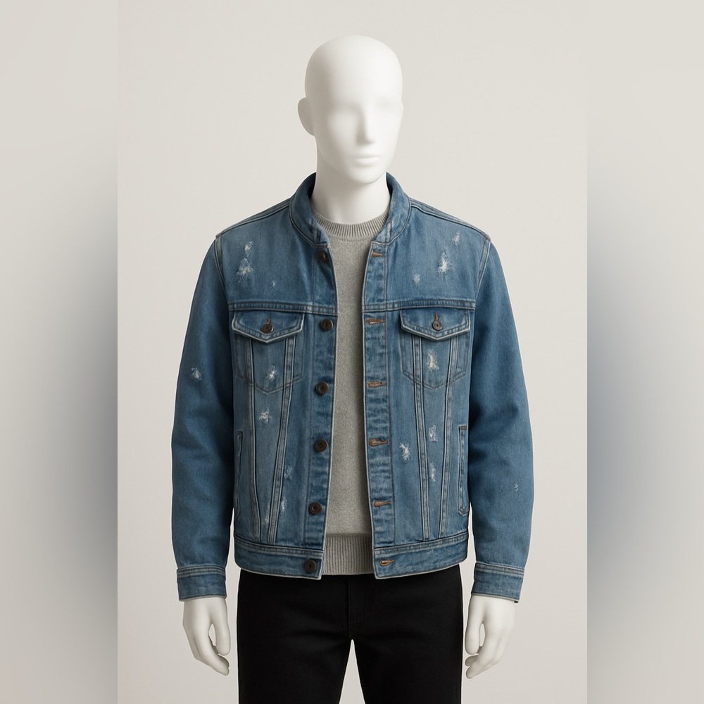Zara Light Blue Denim Jacket